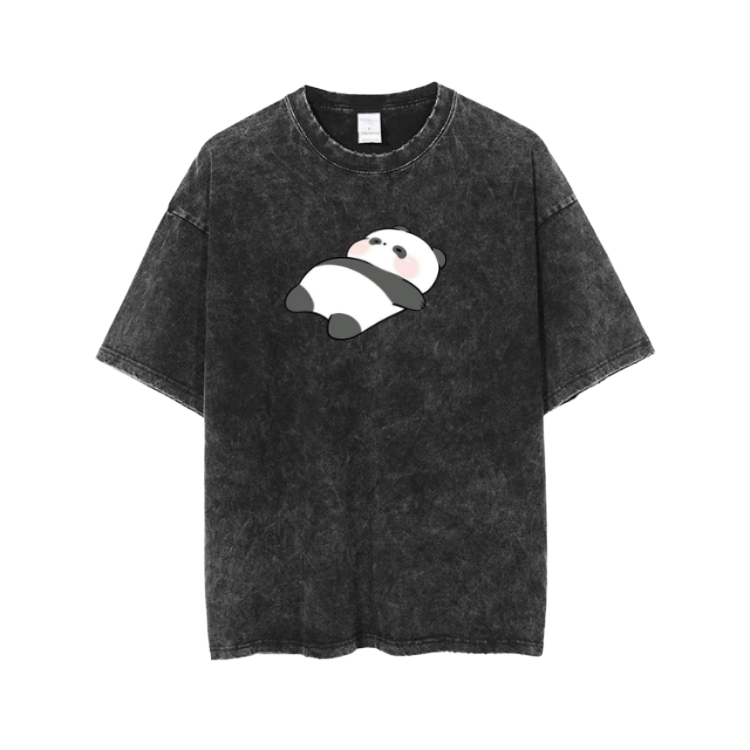 PANDA One Size t- shirt Washed 30