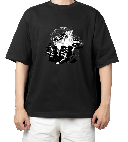 tjujutsu kaisen GOJO Oversize t- shirt Black 30