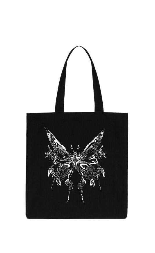 Goth tote bag Black 30