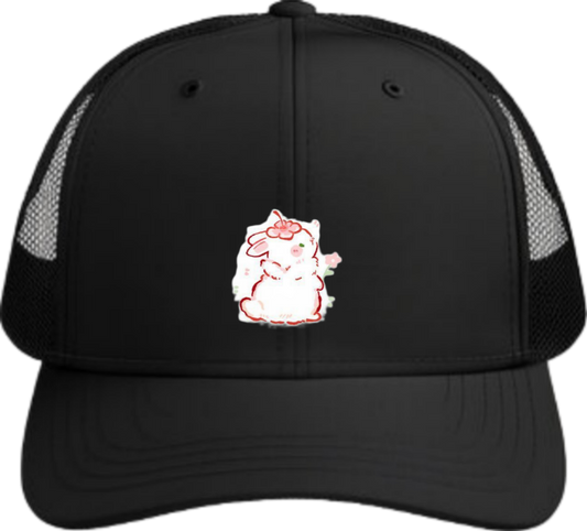 bunny Baseball cap Black 30