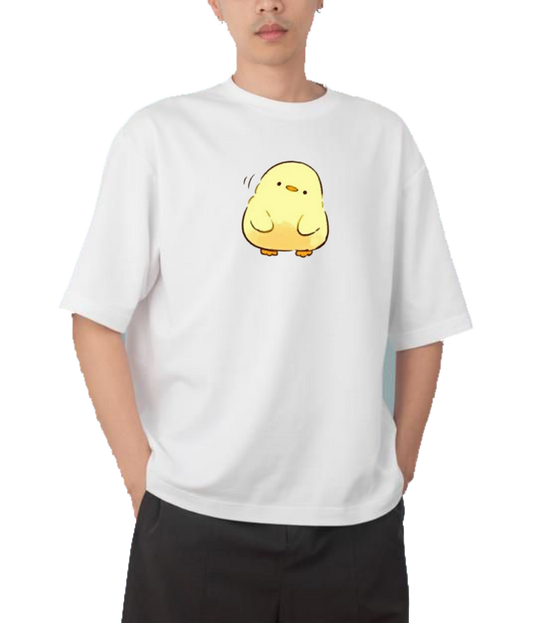 duck One Size t- shirt  White 24