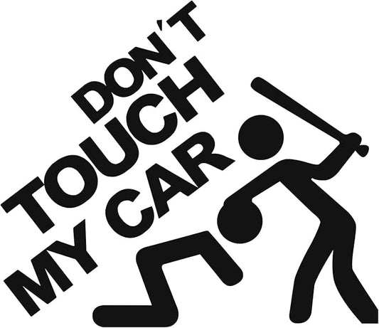Sticker DON'T TOUCH MY CAR  98