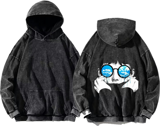 Jujutsu Kaisen One Size hoodie Washed Back 30