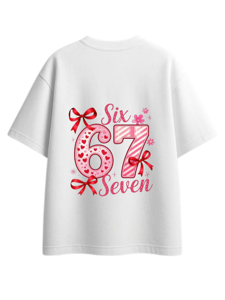 67 designs One Size t- shirt White Back 30