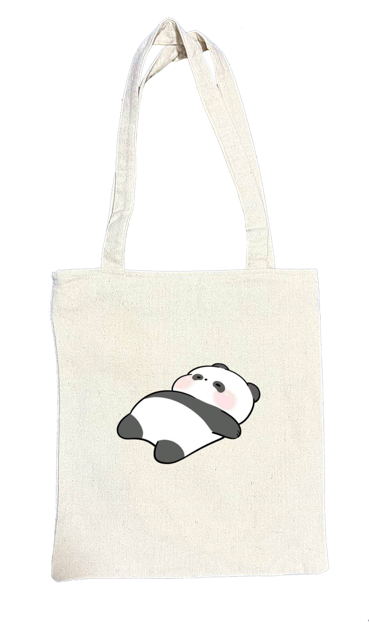 PANDA tote bag beige 30