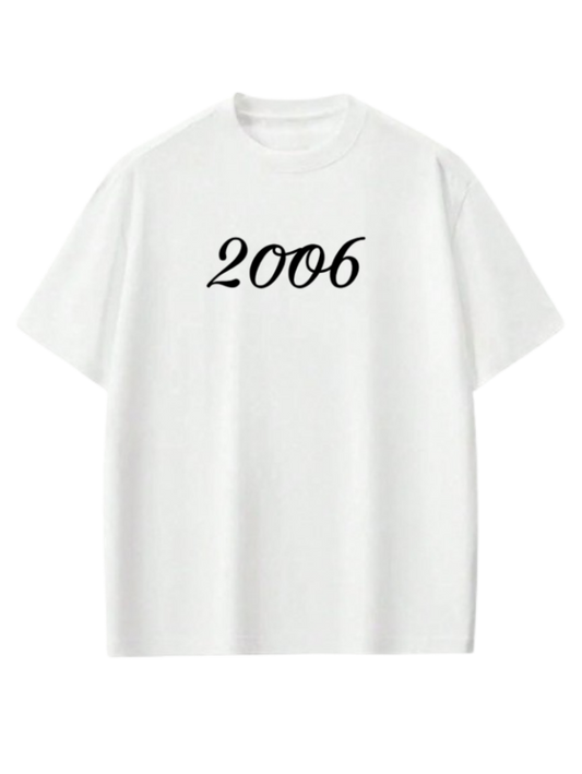 age t- shirt White 2006