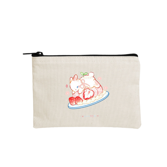 bunny wallet pencil case Beige 30