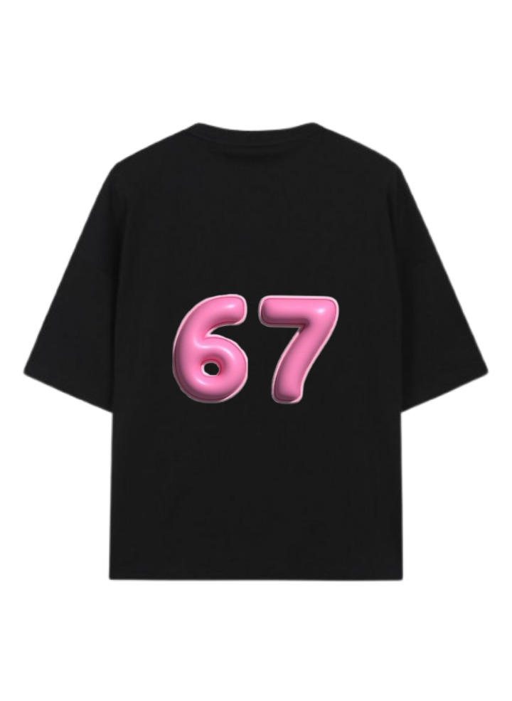 67 designs One Size t- shirt Black Back 29