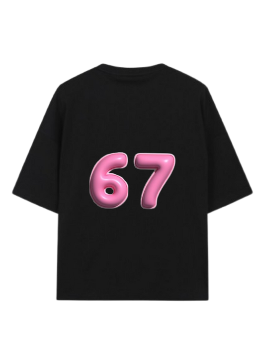 67 designs One Size t- shirt Black Back 29