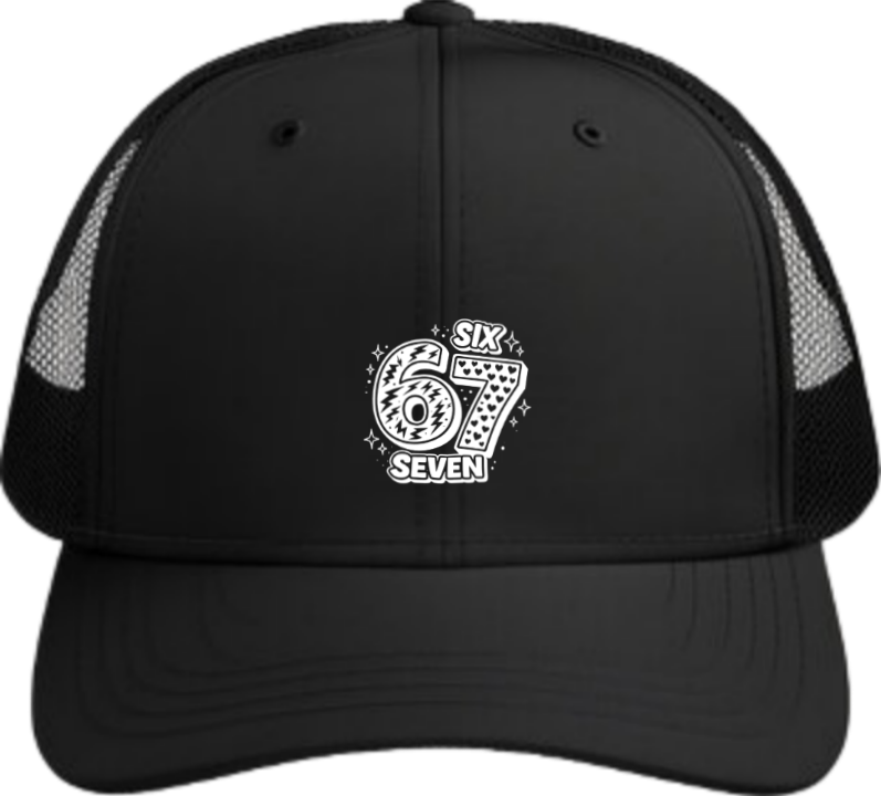 67 designs Baseball cap Black 30