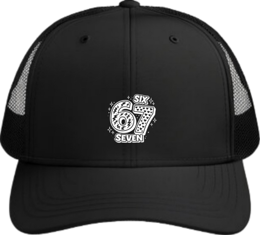 67 designs Baseball cap Black 30