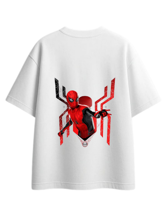 Spiderman t- shirt One Size White Back 30
