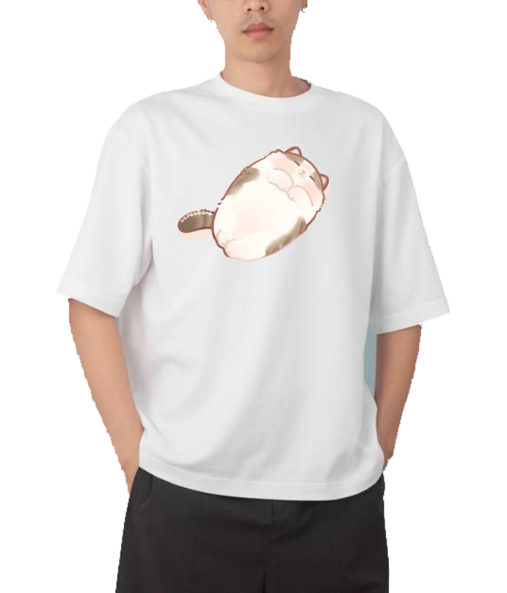 cat One Size t- shirt White 30