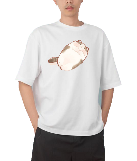 cat One Size t- shirt White 30