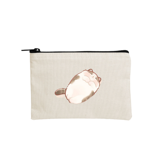 cat wallet pencil case Beige 30