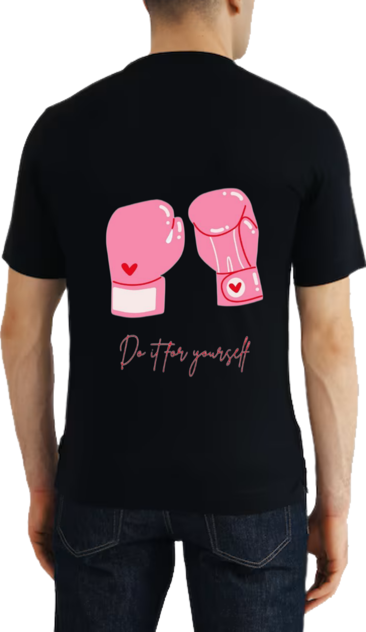 Do it for yourself t- shirt One Size Black back 30