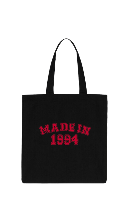 age tote bag Black 1994