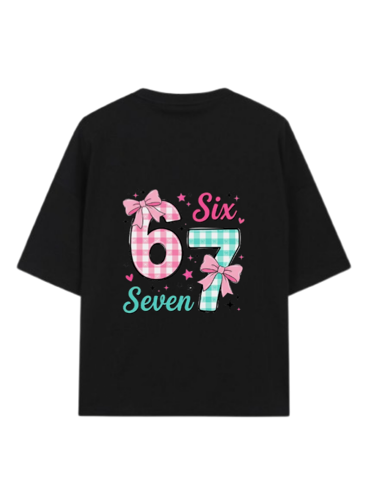 67 designs One Size t- shirt Black Back 30