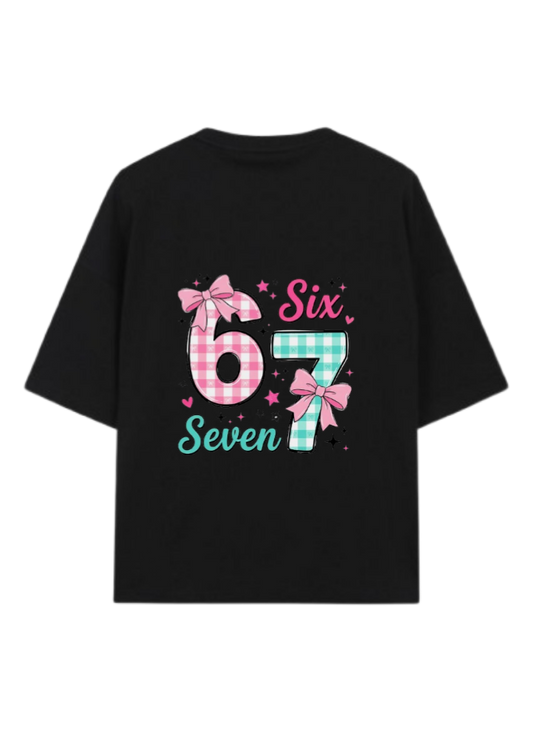67 designs One Size t- shirt Black Back 30