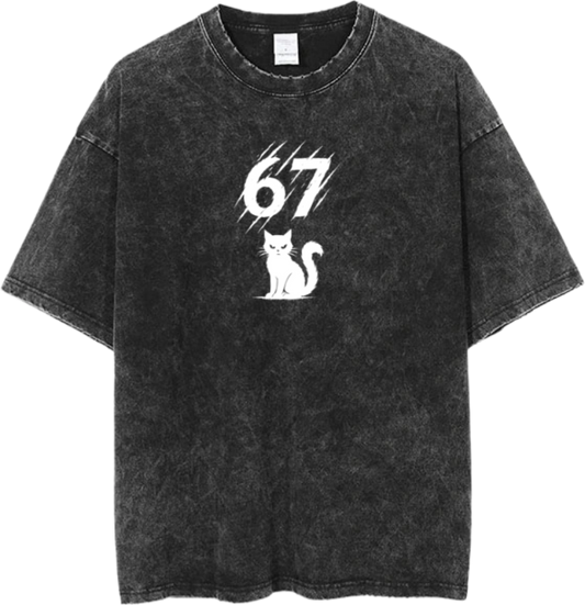 67 designs One Size t- shirt Washed 31