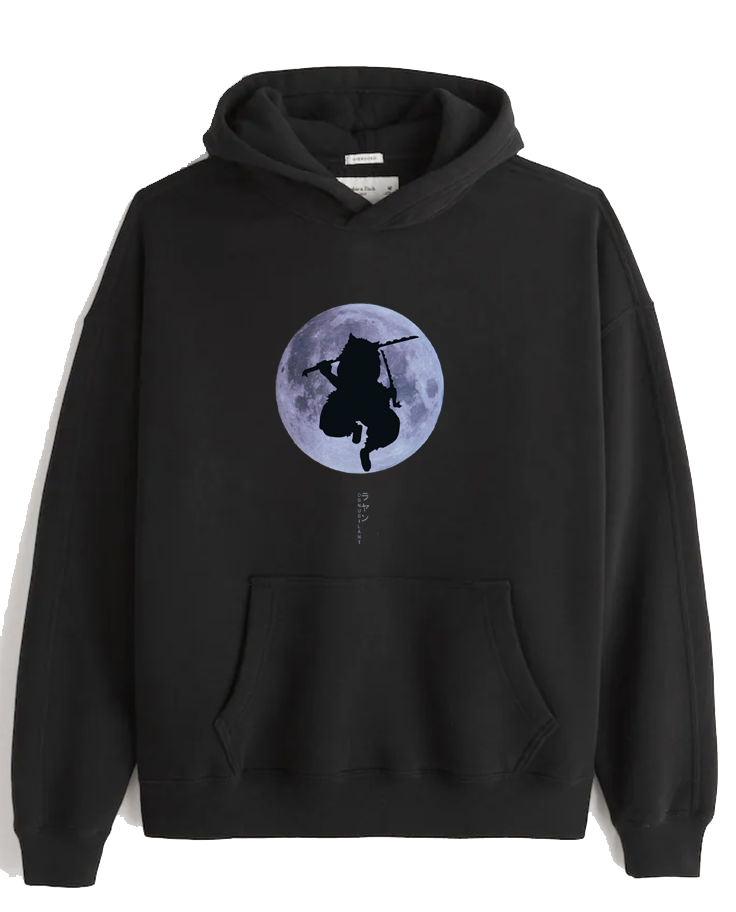 Anime Demon slayer nezuko tanjiro Oversize Hoodie Black 31