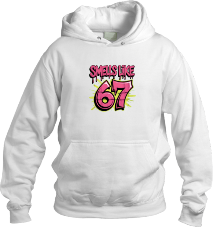 designs 67 Oversize Hoodie White 31