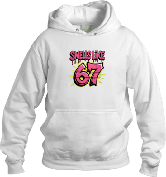 designs 67 Oversize Hoodie White 31