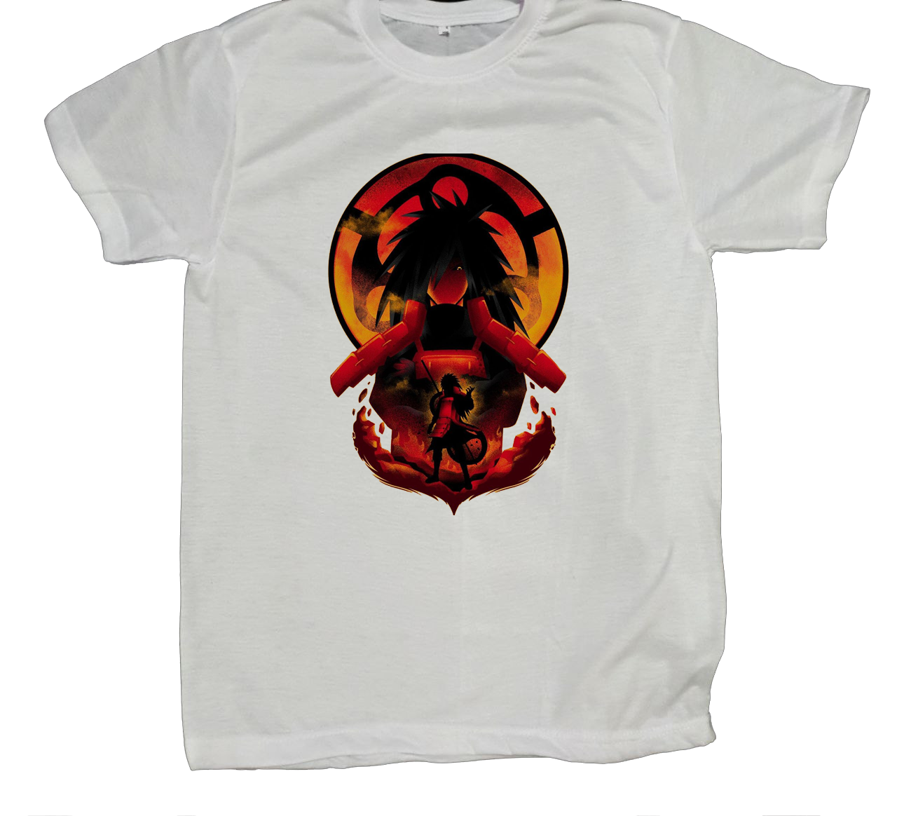 Naruto Shippuden t- shirt fat White 31