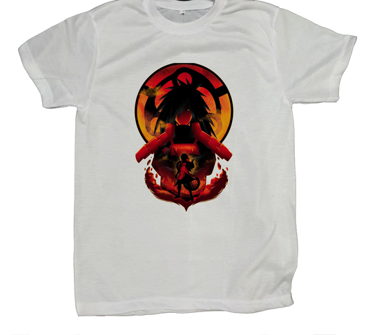 Naruto Shippuden t- shirt fat White 31