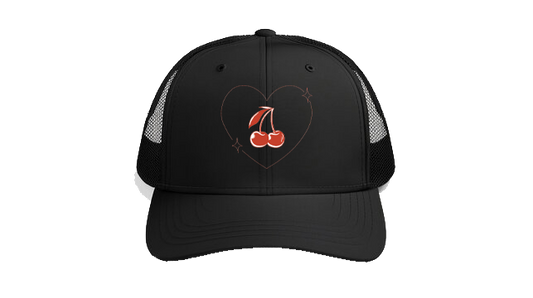Baseball cap Black Cherries inside a minimalist 79
