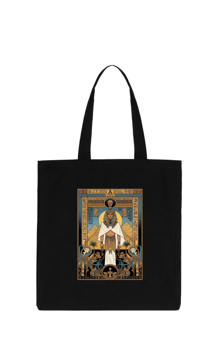 Egypt tote bag Black 31