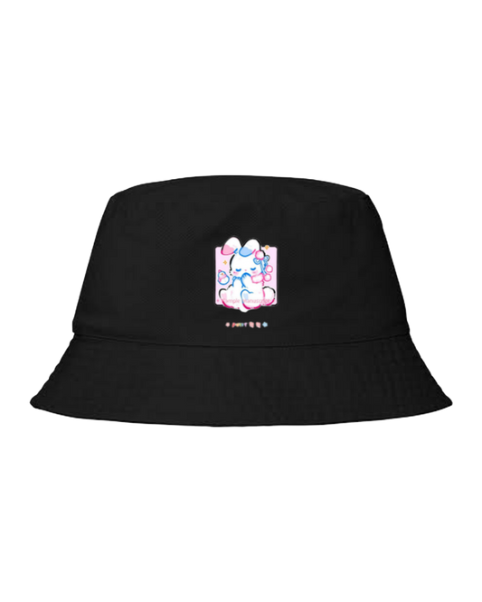 bunny Bucket hat Fishman hat cap Black 31