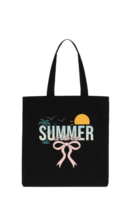 Summer Vibes tote bag Black 31