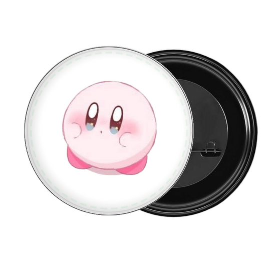 Cute Anime Kirby Bunny Pin Button – Kawaii Pink Rabbit Costume Metal Badge, Aesthetic Backpack & Jacket Accessories, Perfect Gift for Gamers and Anime Fans 31