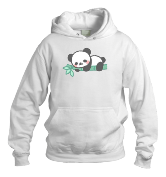 PANDA Oversize Hoodie White 31