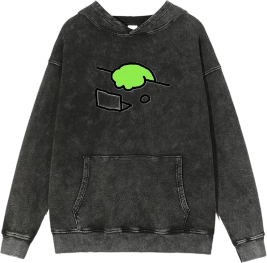 Frog Oversize Hoodie Washed 31