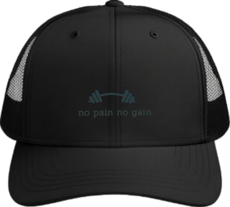 workout gym pilates Baseball cap Black 31