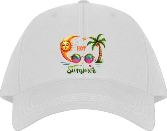Summer Vibes Baseball cap White 27