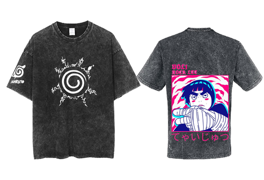 Naruto Shippuden t- shirt One Size Washed Back 31