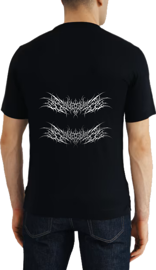 Goth  t- shirt  Black Back 31