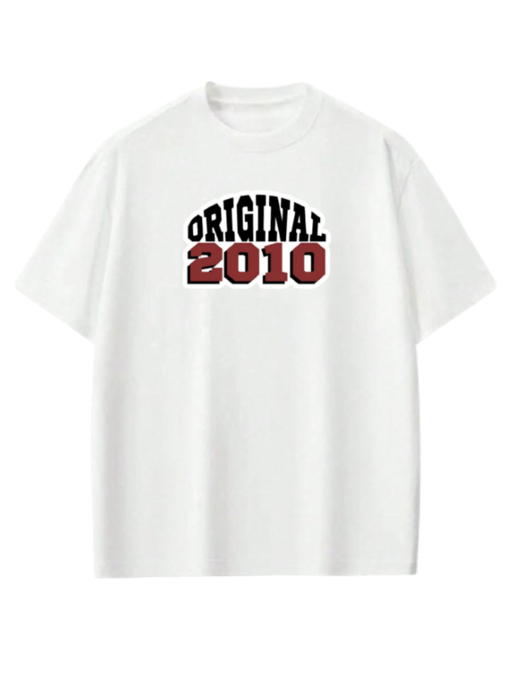 age t- shirt White 2010