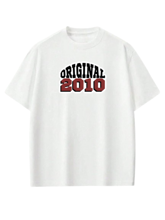 age t- shirt White 2010