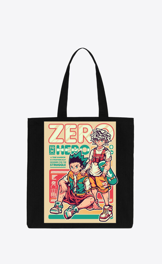 Hunter × Hunter tote bag Black 30