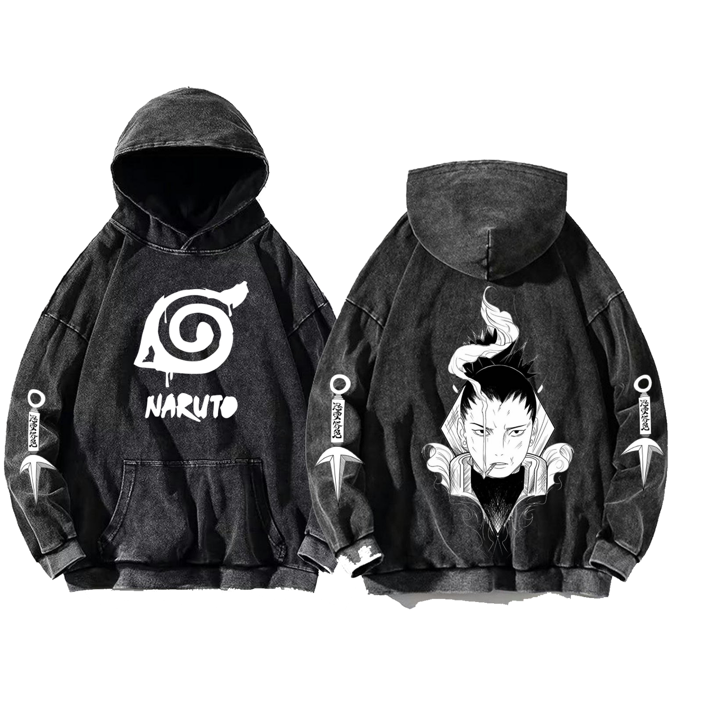 Naruto Shippuden One Size hoodie Washed Back 31
