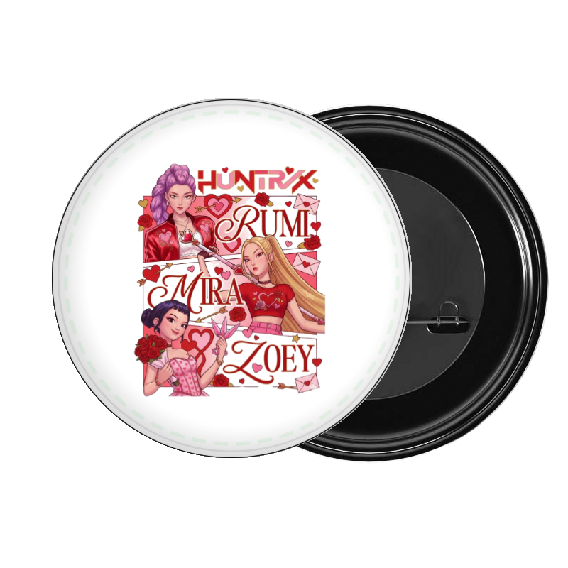 Hunterix kpop brooch 31