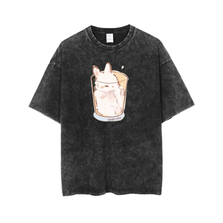bunny One Size t- shirt Washed 31