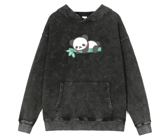 PANDA Oversize Hoodie Washed 31