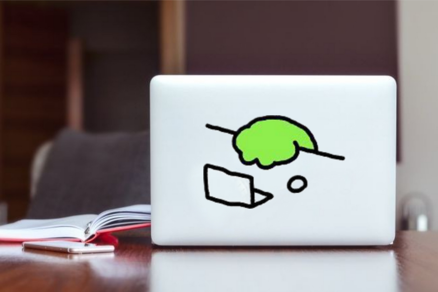 Frog Laptop Sticker 31
