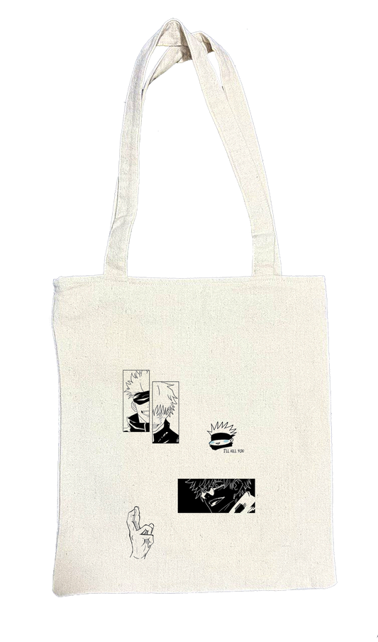 jujutsu kaisen GOJO  tote bag biege 31