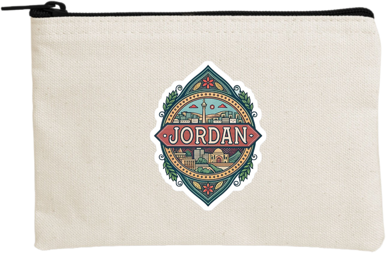 Jordan wallet pencil case Beige 31
